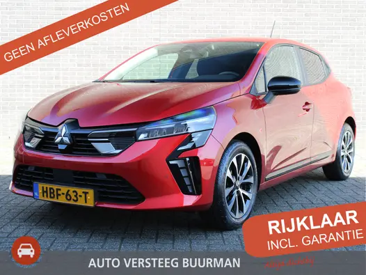 Mitsubishi Colt 1.0T MT Intense Cruise/Climate control, 16"LM velgen, Camera, Apple carplay/Android auto, Parkeersensoren V+A