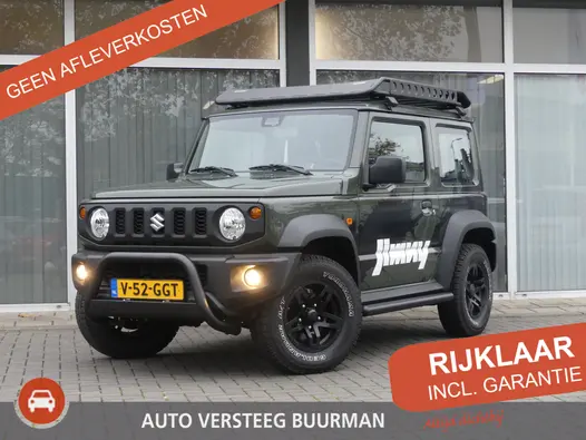 Suzuki Jimny 1.5 Allgrip Pro Bull-Bar, Terreinbanden met LM-Velgen, Dakrek met Trap, Origineel NL