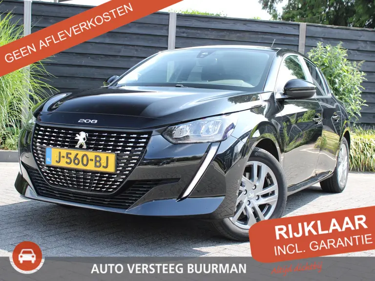 Peugeot 208 Active 1.2 PureTech 100PK Parkeersensoren, Navigatie, Airco, Apple Carplay, Android Auto afbeelding 1
