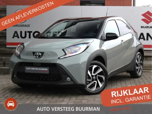 Toyota Aygo X 1.0 VVT-i S-CVT Pulse 73PK Automaat Achteruitrijcamera, Cruise Control Adaptief, Stoelverwarming, Draadloos Apple Carplay/Android Auto