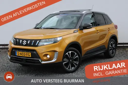 Suzuki Vitara 1.5 Hybrid Style, Automaat, 1e Eig. met Navigatie, Parkeersensoren en Dealer onderhouden!