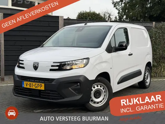 Peugeot Partner 1.5 BlueHDi 130PK EAT8 Automaat L1 Navigatie, Achteruitrijcamera, Parkeersensoren, Trekhaak, Apple Carplay, Android Auto