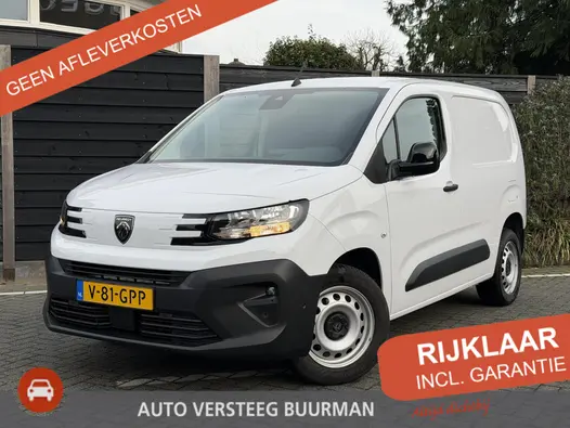 Peugeot Partner 1.5 BlueHDi 130PK EAT8 Automaat L1 Navigatie, Achteruitrijcamera, Parkeersensoren, Trekhaak, Apple Carplay, Android Auto