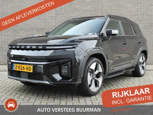 KGM Torres EVX Titanium 73.4 kWh Automaat, Treeplanken, Luxe lederen bekleding, Schuif/Kanteldak, 20"inch LM Velgen, dodehoek detectie