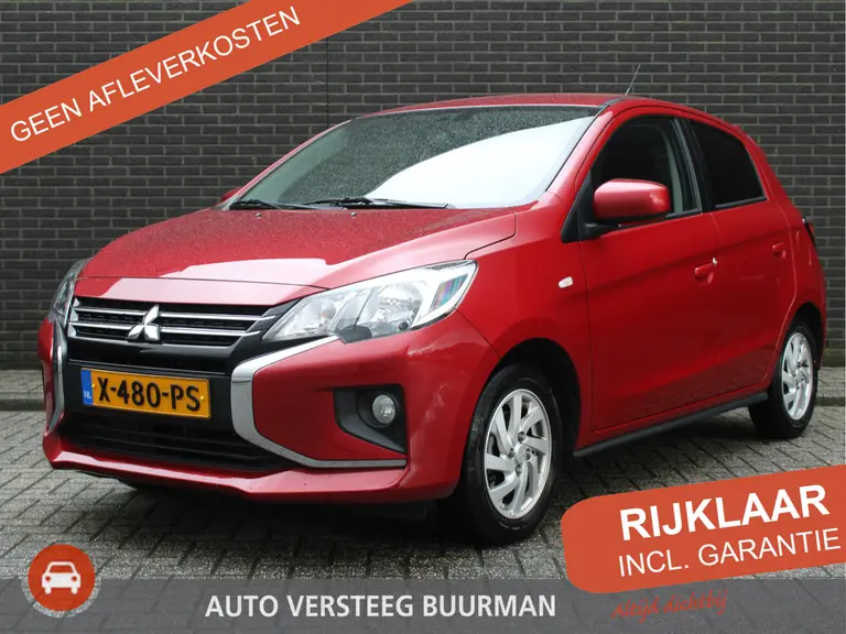 Mitsubishi Space Star 1.2 Dynamic Cruise/Climate control, Apple carplay, Android auto, LM velgen, Privacy glass afbeelding 1