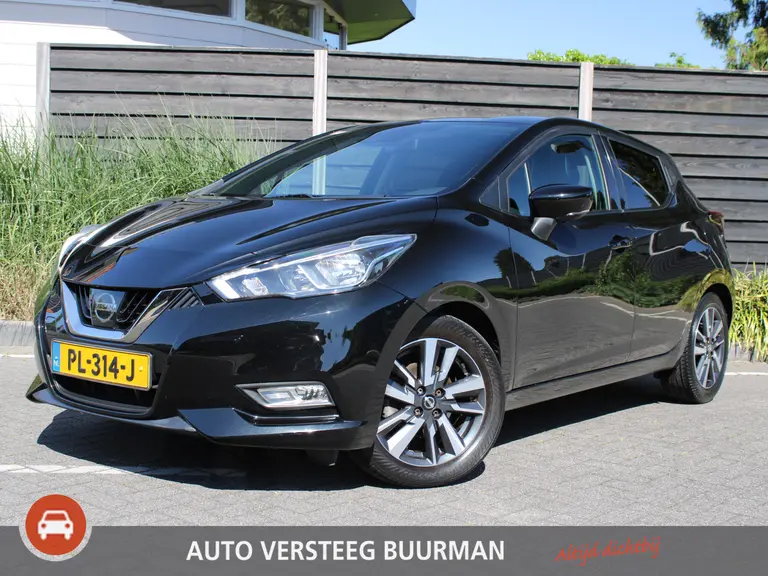 Nissan Micra 0.9 IG-T 90PK N-Connecta Navigatie, Rondomzichtcamera, Dodehoekdetectie, Parkeersensoren Achter afbeelding 1