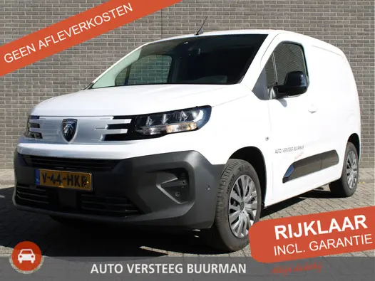 Peugeot Partner 1.5 BlueHDi 100PK S&S L1 Navigatie, Achteruitrijcamera, Trekhaak, Dab, Bluetooth, Parkeersensoren voor & achter
