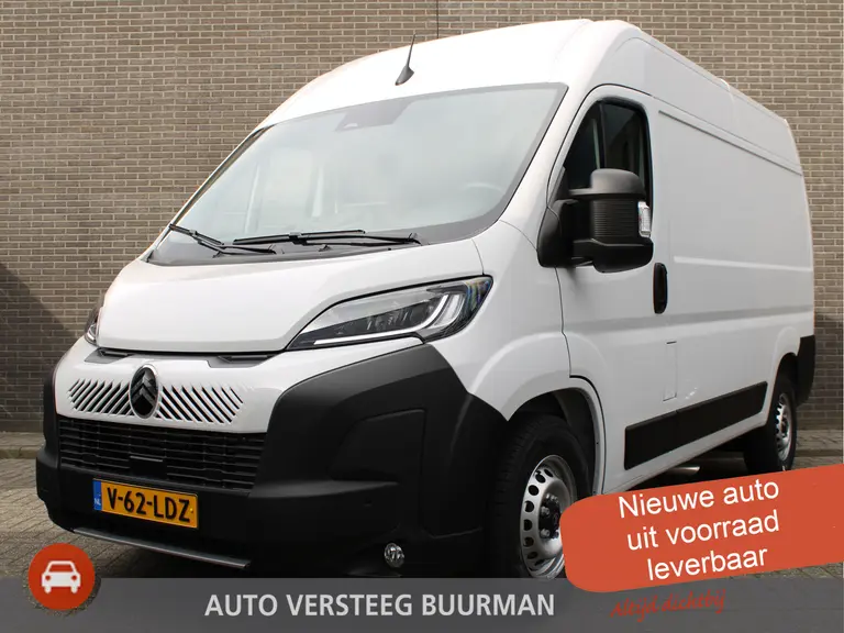Citroën Jumper 2.2 BlueHDi 140 S&S L2H2 3.5t Automaat uit voorraad leverbaar! Navigatie, Camera, Parkeersensoren, verzwaarde veren, afbeelding 1