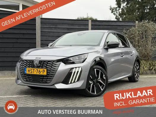 Peugeot 208 GT 1.2 Hybrid 145PK e-DCS6 Automaat Navigatie, Camera Voor & Achter, Keyless, Stoelverwarming, Parkeersensoren