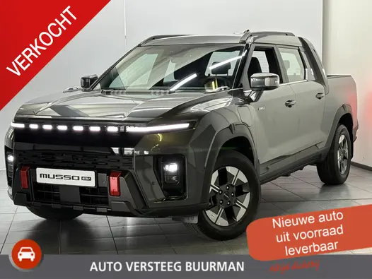KGM Musso EV Bronze 80.6 kWh 4WD Automaat, Keyless Entry/Start, Airco, Navigatie, 4x4, 2300kg trekgewicht!