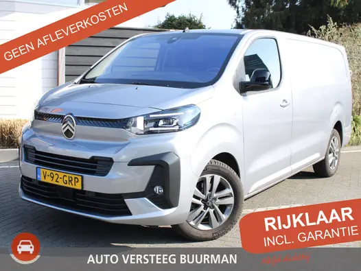 Citroën Jumpy 2.0 BlueHDI 180PK EAT8 Automaat L3 Navigatie, Achteruitrijcamera, Keyless, Stuurverwarming, Trekhaak, Led Koplampen