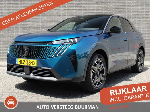 Peugeot 3008 1.2 Hybrid 136 GT Automaat, Keyless Entry/Start, Luxe Stoelen, Navigatie, Applecarpl./Andr. Auto