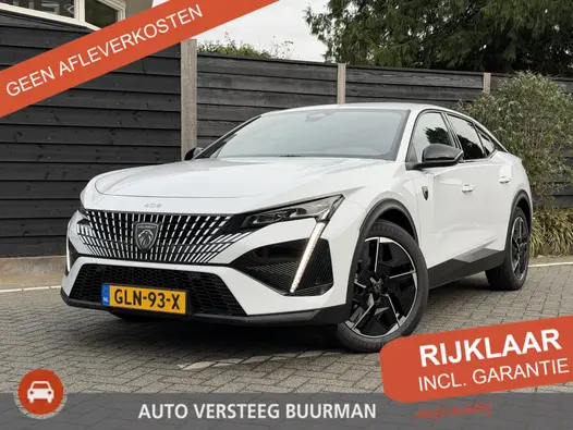 Peugeot 408 GT 1.2 Hybrid 136PK e-DCS6 Automaat Navigatie, Achteruitrijcamera, Keyless, Parkeersensoren, Stuurwielverwarming, Apple Carplay, Android Auto