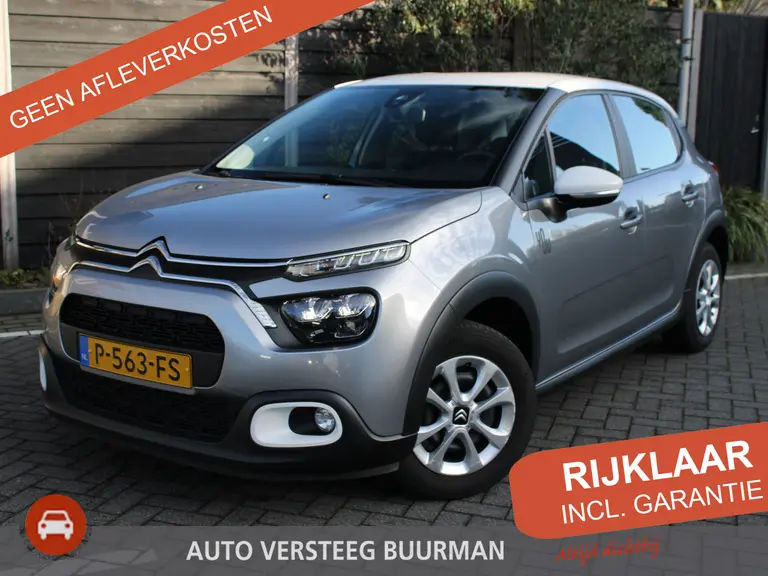 Citroën C3 1.2 PureTech 83PK You Cruise Control, Airco, Parkeersensoren Achter, Stoelverwarming, Bluetooth afbeelding 1
