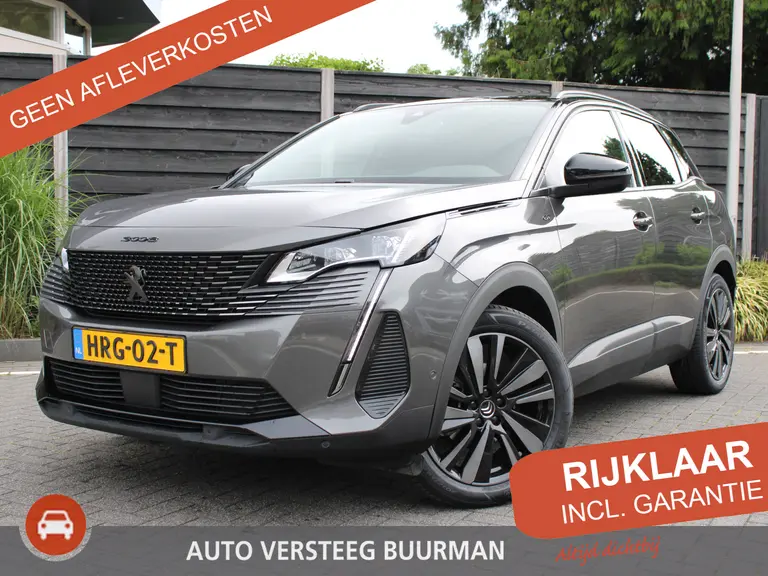 Peugeot 3008 GT 1.2 PureTech 130PK EAT8 Automaat Navigatie, Keyless, Elektrische Kofferbak, Stoelverwarming, Adaptieve Cruise Control afbeelding 1