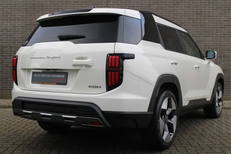 KGM Torres EVX Titanium 73.4 kWh 207pk, Grand White, 20"inch LM velgen 7 jaar garantie! afbeelding 4