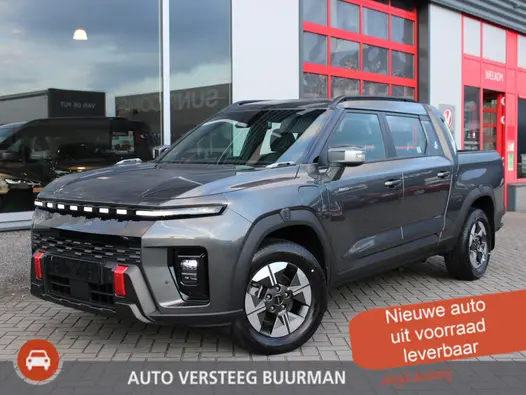 KGM Musso Ev Platinum 80.6 KW 4WD Adaptieve Cruise en Climate Control, Navigatie, Carplay/Android Auto, Kunstlederen bekleding, Warmtepomp