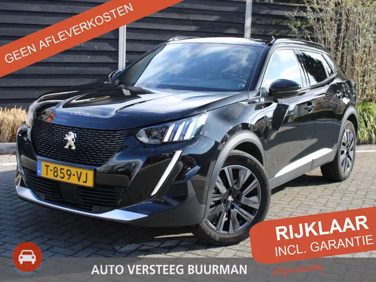 Peugeot e-2008 EV GT 50 kWh Navigatie, Lichtmetalen velgen 18 inch, Keyless Entry, Dodehoek detectie afbeelding 1
