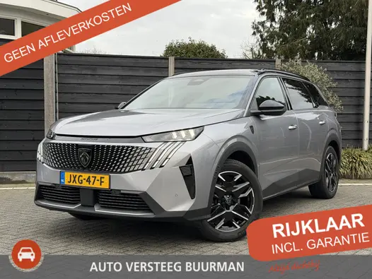 Peugeot 5008 GT 1.2 Hybrid 145PK e-DCS6 Automaat Navigatie, Achteruitrijcamera, Keyless, Stoel & Stuurwielverwarming, Elektrische Achterklep, Parkeersensoren