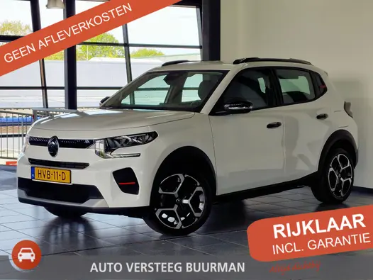 Citroën ë-C3 Plus 113pk 44 kWh Navigatie via Apple Carplay/Android auto