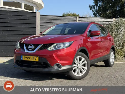 Nissan QASHQAI Acenta 1.2 DIG-T 115PK Xtronic Automaat Navigatie, Achteruitrijcamera, Parkeersensoren, Stoelverwarming, Trekhaak