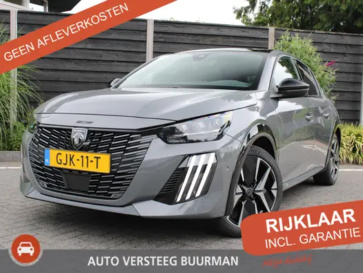 Peugeot 208 GT 1.2 Hybrid 100PK e-DCS6 Automaat Navigatie, Camera Voor & Achter, Panoramadak, Keyless, Apple Carplay, Android Auto
