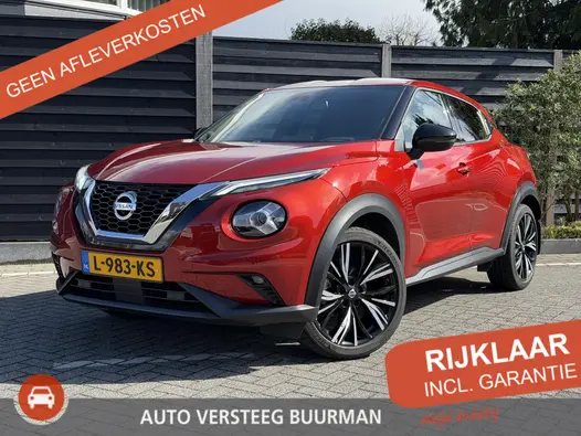Nissan Juke N-Connecta 1.0 DIG-T 115PK Automaat Navigatie, Rondomzichtcamera, Keyless, Trekhaak, Parkeersensoren