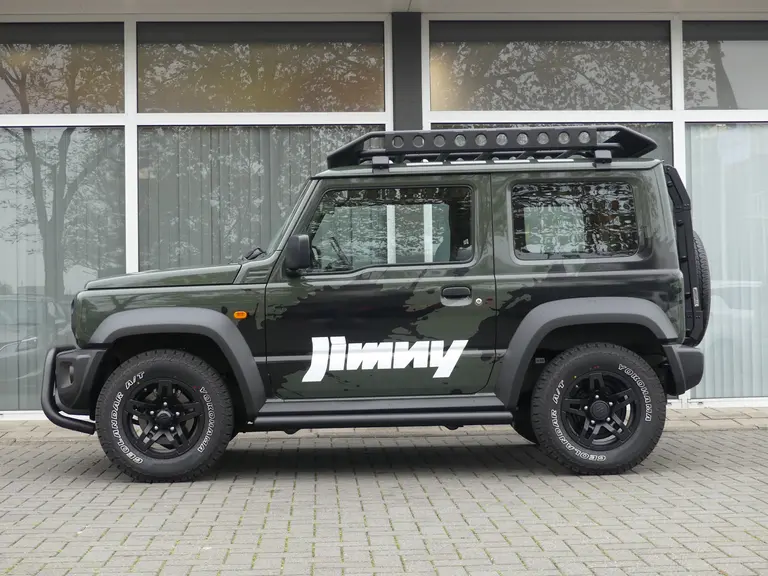 Suzuki Jimny 1.5 Allgrip Pro Bull-Bar, Terreinbanden met LM-Velgen, Dakrek met Trap, Origineel NL afbeelding 3