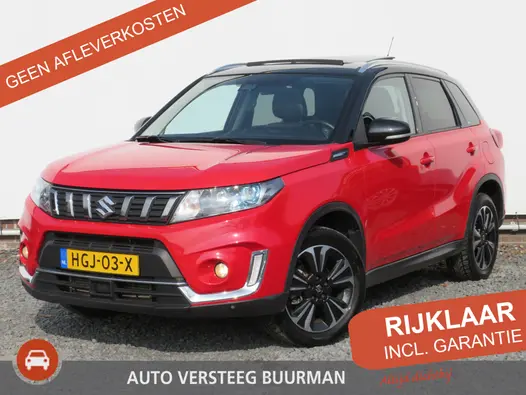 Suzuki Vitara 1.4 Boosterjet AllGrip Stijl/Style, Automaat, All-Seasonbanden, Panoramadak, Parkeersensoren, ZEER COMPLEET!