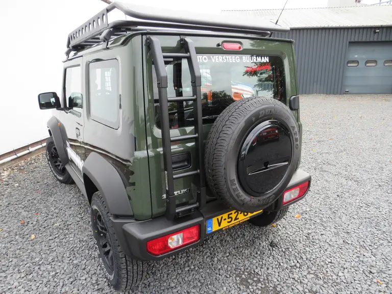 Suzuki Jimny 1.5 Allgrip Pro Bull-Bar, Terreinbanden met LM-Velgen, Dakrek met Trap, Origineel NL afbeelding 16