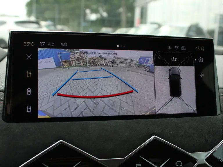 DS DS 3 1.2 PureTech Performance Line Automaat Microvezel Bekleding, Rondomzicht Camera, Cruise en Climate Control afbeelding 26