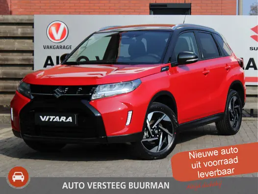 Suzuki Vitara 1.5 Hybrid Style 115PK Automaat Panoramadak, Navigatie, Parkeersensoren V en A, Stoelverwarming, Achteruitrijcamera