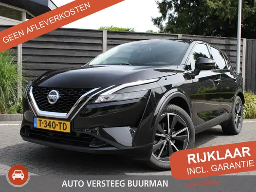 Nissan QASHQAI N-Style 1.3 MHEV 158PK Xtronic Automaat Navigatie, Rondomzichtcamera, Adaptieve Cruise Control, Climate Control, Apple Carplay, Android Auto