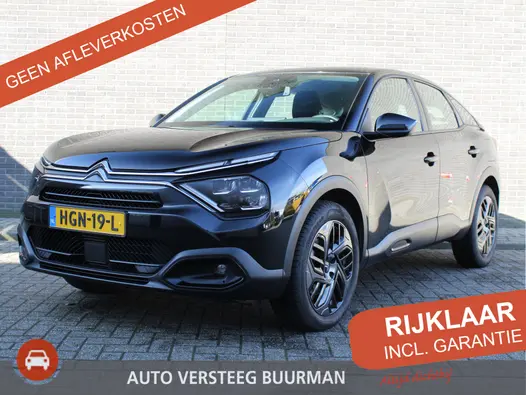 Citroën C4 1.2 Puretech Plus Automaat Cruise/Climate control, Navigatie, Radio/DAB, Apple Carplay/Android auto, Stoelverwarming,