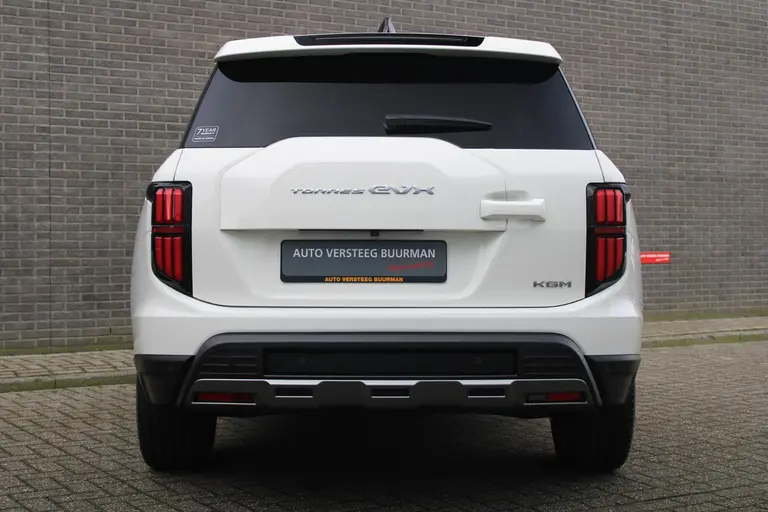 KGM Torres EVX Titanium 73.4 kWh 207pk, Grand White, 20"inch LM velgen Trekgewicht 1.500 KG. 7 jaar garantie! afbeelding 7