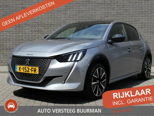 Peugeot e-208 EV GT 350 50 kWh Inclusief batterijtest Panoramadak, Navigatie, Cruise/Climate control, Apple carplay/Android auto,