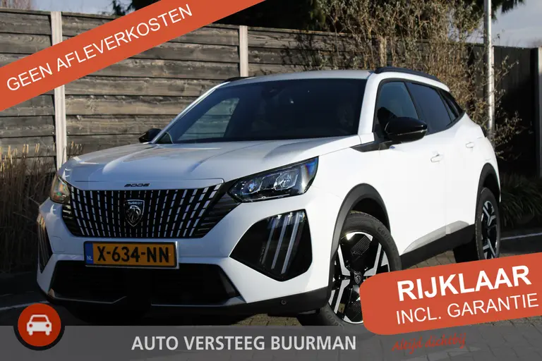 Peugeot 2008 1.2 PureTech 100PK Allure Navigatie, Camera Achter, Draadloze telefoonlader, Parkeerhulp voor en achter afbeelding 1