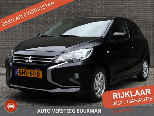 Mitsubishi Space Star 1.2 Dynamic CVT Automaat 72PK, Airco, Achteruitrijcamera, Apple Carplay/Android Auto, Cruise Control
