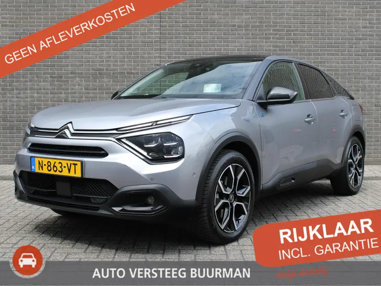 Citroën Ë-C4 Shine 50 kWh Automaat, Navigatie, Airco, Applecarpl./Andr. Auto, achteruitrijcamera afbeelding 1
