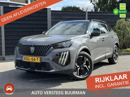 Peugeot e-2008 GT 50 kWh 136PK Navigatie, Rondomzichtcamera, Keyless, Parkeersensoren, Apple Carplay, Android Auto