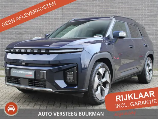 KGM Torres EVX Titanium 73.4 kWh 207pk, Dandy Blue, 20"inch LM velgen, Trekhaak 7 jaar garantie!