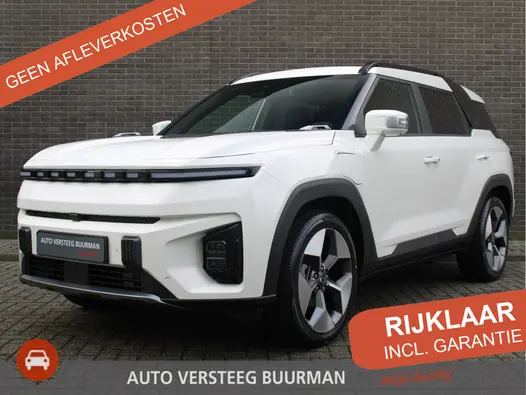 KGM Torres EVX Titanium 73.4 kWh 207pk, Grand White, 20"inch LM velgen 7 jaar garantie!