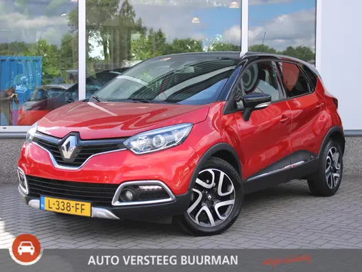 Renault Captur 1.2 TCe Helly Hansen Automaat Trekhaak, Leder/Stof Bekleding, Cruise en Climate Control, All-Seasons, Achteruitrijcamera
