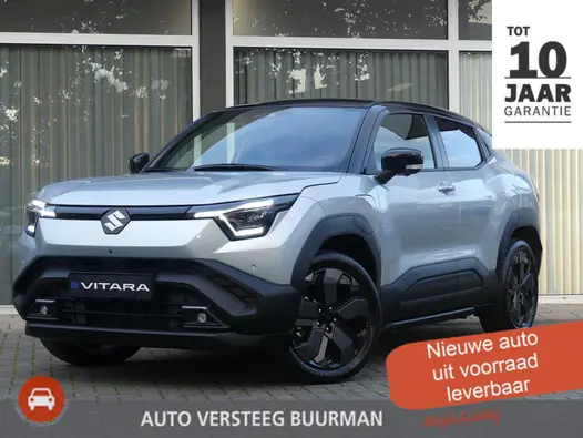 Suzuki e Vitara Style 61 kWh ACTIE!! UIT VOORRAAD LEVERBAAR, 2 kleurig leder interieur, rondomzicht camera, Pano dak, Stoel + Stuur verwarming