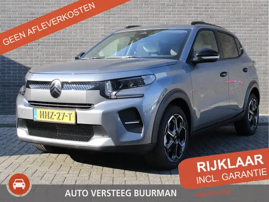 Citroën C3 1.2 Turbo Max Cruise/Climate control, Apple carplay/Android auto, 17" LM velgen, Camera, PDC achter,