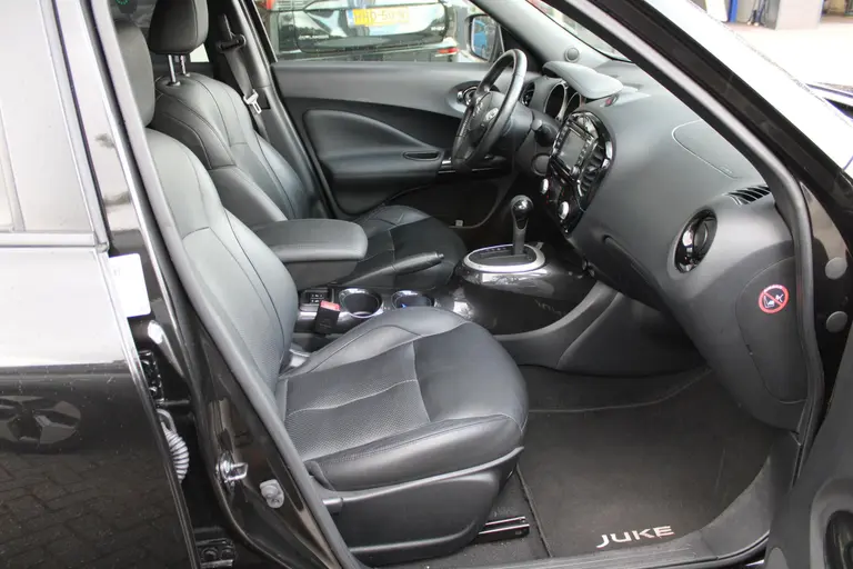 Nissan Juke 1.6 Tekna Automaat, Cruise/Climate control, Navigatie, Glazen schuif/kanteldak, 17" LM velgen, Lederen interieur, afbeelding 28