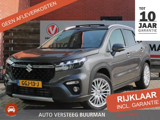 Suzuki S-Cross 1.4 Boosterjet Style Smart Hybrid Elektrisch Panoramadak, 360° Camera, Navigatie, Parkeersensoren Voor en Achter, All-Season Banden