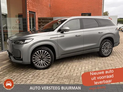 Jaecoo 8 1.5 SHS-P Exclusive 7p Schuif/Kanteldak | Stoelmassage/verwarming/ventilatie | 360 Camera | Lederen bekleding | Achterbank verwarmd/geventileerd