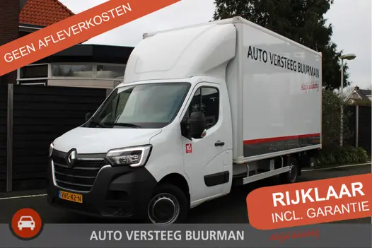 Renault Master Bakwagen + Laadklep T35 2.3 dCi 145PK Achteruitrijcamera, Airconditioning, Audio/BlueTooth, Cruise control, DHollandia Bakopbouw met laadklep, Energy Red By Renault
