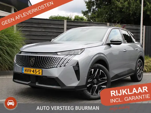 Peugeot 3008 Allure 1.2 Hybrid 136PK e-DCS6 Automaat Navigatie, Rondomzichtcamera, Stoel & Stuurwielverwarming, Keyless, Draadloze Telefoonlader